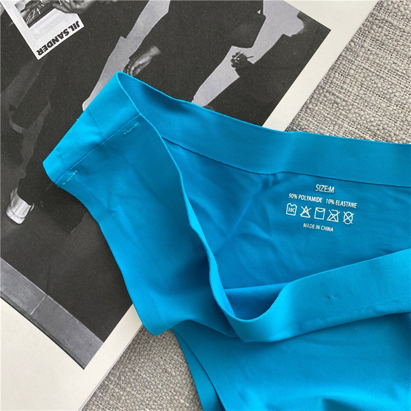 AOFEIQIKE กางเกงชั้นในสําหรับสตรีผ้าไหมสีพื้นเซ็กซี่ไซส์ S-Xl ราคา ถูกที่สุด ดีลบีเคเค แกลเลอรีภาพที่ 6