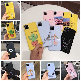 เคสโทรศัพท์มือถือลายการ์ตูนกระบองเพชรสําหรับ Huawei Y5P 2020 Y5P Dra - Lx9 5 . 45