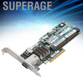 [คลังสินค้าใส][คลังสินค้าใส][Hot Sale] การ์ดอัจฉริยะ 6Gb / S เกียร์ความเร็ว 512Mb Cache Pcie สําหรับ Sas คอนโทรลเลอร์ Hp P222 633537`001