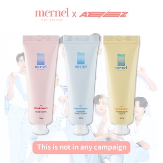 Ateez x mernel HAND CREAM/ROSE FLORAL | POWDERY SWEET FLORAL | WATERMELON FRUITY | 30ML