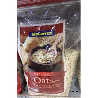 แม็กกาแรตข้าวโอ๊ตอบ 1000ก Mcgarrett Rolled Oats 1000g