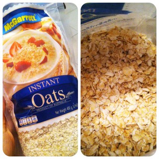 ข้าวโอ๊ต อบชนิดละเอียด 100% Instant Oats (400 กรัม) ตราแม็กกาแรต ข้าวโอ๊ตสุกเร็ว ให้ทุกมื้อของคุณอุดมด้วยประโยชน์