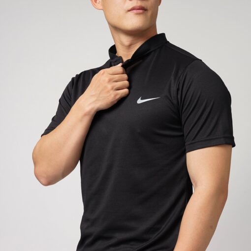 ANP51 เสื้อยืดคอเต่าผู้ชายพิมพ์ลายโลโก้ไดนามิกและสง่างามแฟชั่นกีฬา xk