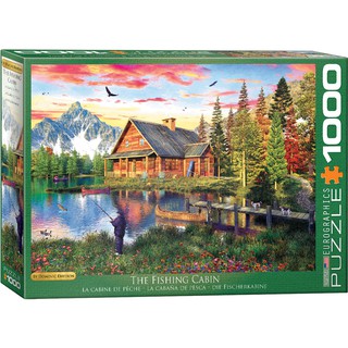 THE FISHING CABIN by Dominic Davison - จิ๊กซอว์ 1000 pc PUZZLES EUROGRAPHICS