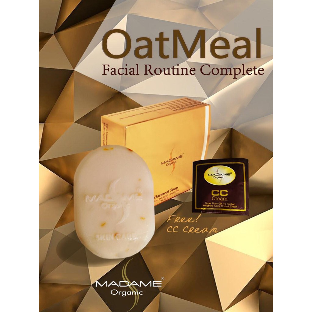 MADAME ORGANIC OATMEAL SOAP