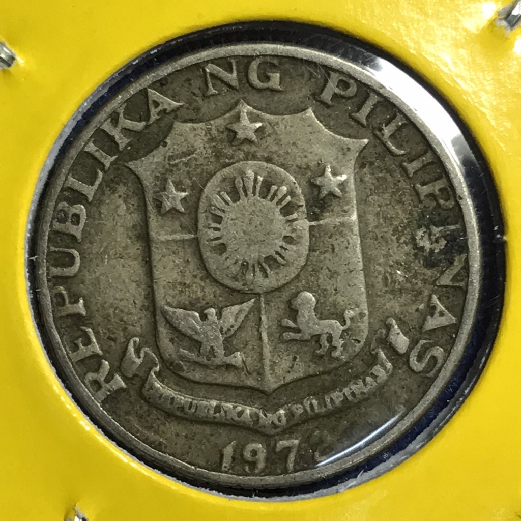 No.14455 ปี1972 ฟิลิปปินส์ 25 SENTIMOS เหรียญเก่า เหรียญต่างประเทศ เหรียญสะสม เหรียญหายาก ราคาถูก