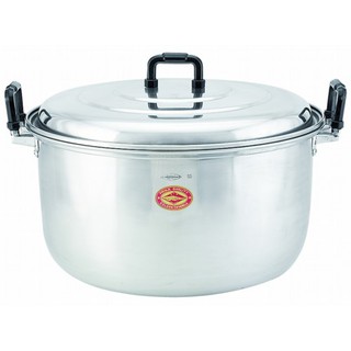 หม้อหุงต้มอลูมิเนียมตราจรเข้ Aluminum Stew Pot