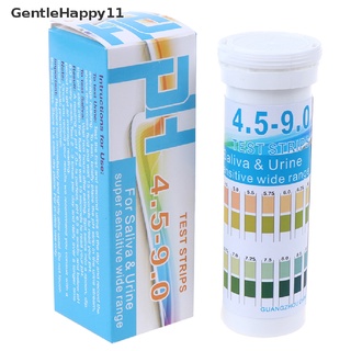 Gentlehappy แถบกระดาษทดสอบค่า PH 4.5-9.0 สําหรับปัสสาวะ น้ําลาย 150 แถบ