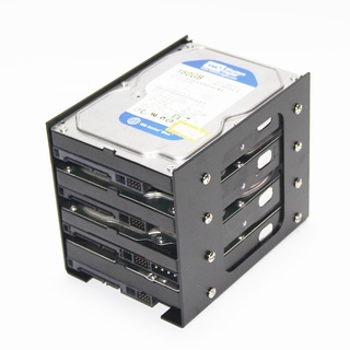 กล่องฮาร์ดดิสก์อลูมิเนียม 3.5 HDD 2 3 4 8 ชั้น DIY