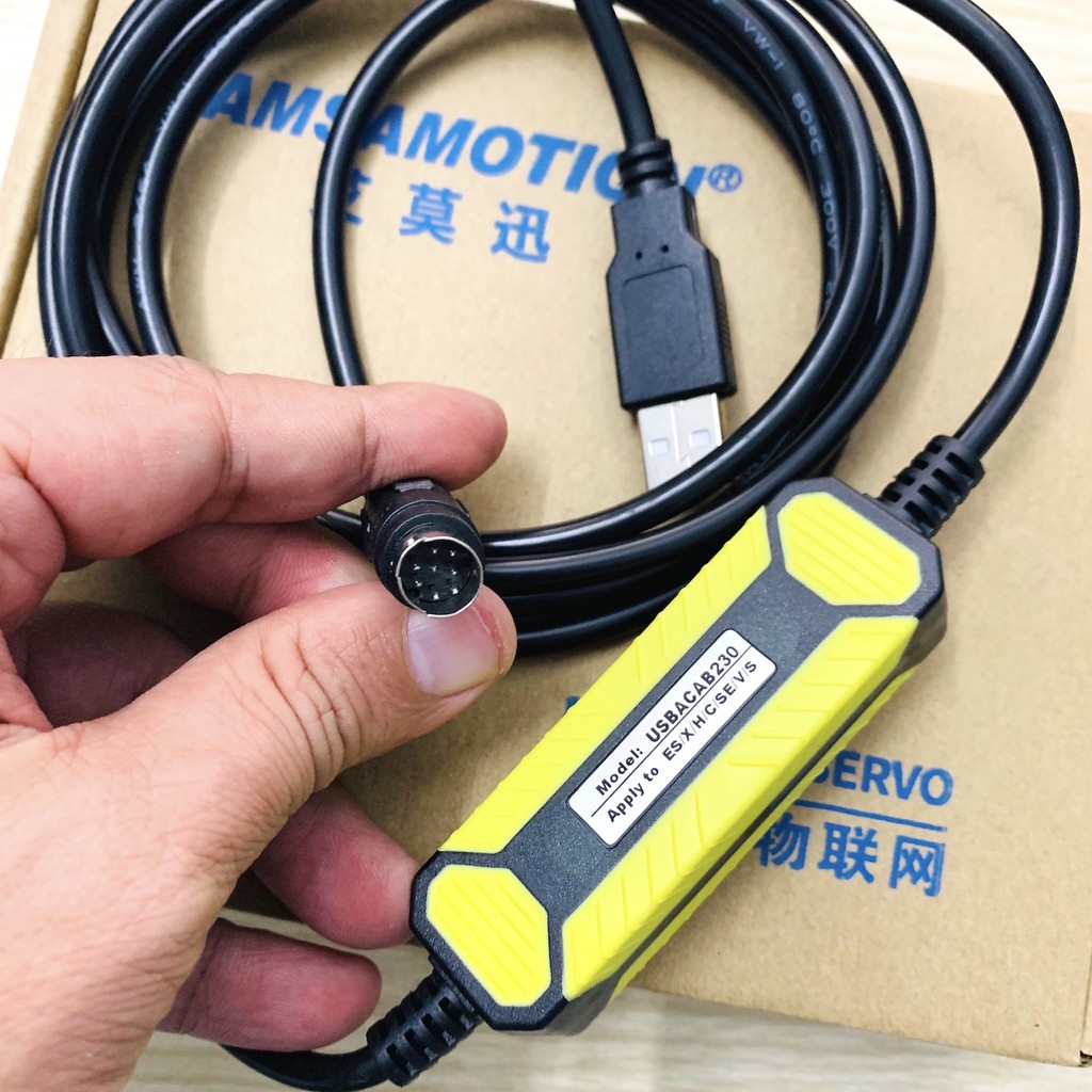 สายการเขียนโปรแกรม USBACAB230 PLC สําหรับ DELTA DVP PLC