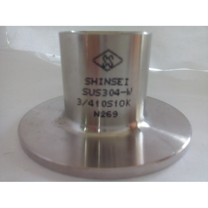 ปลายตักข้อต่อ SS 304 3/4" Jis 10k sc 10 สแตนเลส Lapjoint