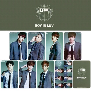 โปสการ์ดรูปภาพ ขนาดเล็ก สไตล์ญี่ปุ่น Boy In Luv