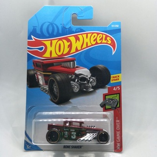 รถเหล็ก Hot wheels BONE SHAKER สีแดง เบอร์ 3 (ib007)