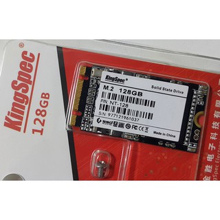 SSD M.2 2242 128GB KINGSPEC สำหรับ PC Desktop, Notebook, Notebook, Ultrabook, Tablet อื่นๆ