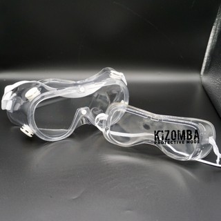 Transparent Protective Safety Glasses Anti-Splash Windproof Glasses แว่นตาป้องกันฝุ่น กันน้ำ กันสารเคมี