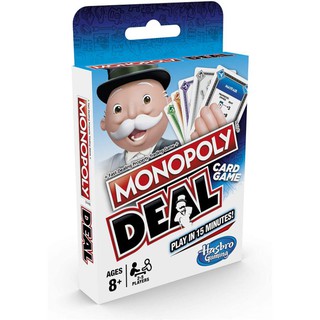 Monopoly Deal Card Game เกมเศรษฐี การ์ดเกม แบบไผ่ Board Game บอร์ดเกม ของแท้