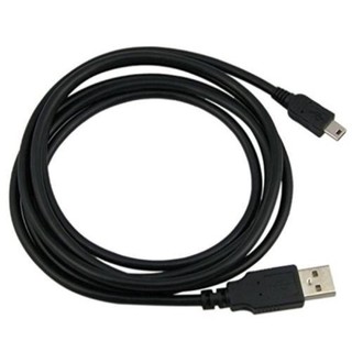 สายชาร์ทกล้องหน้ารถUSB Cable Am to mini USB 5pin V2.0 สายยาว 3เมตร (สีดำ)