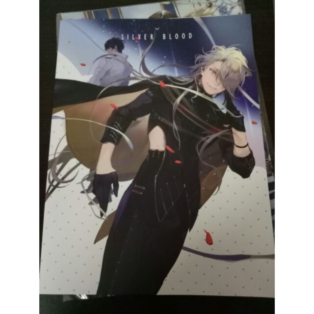 แฟ้มกระดาษใส่เอกสารลายSilver blood