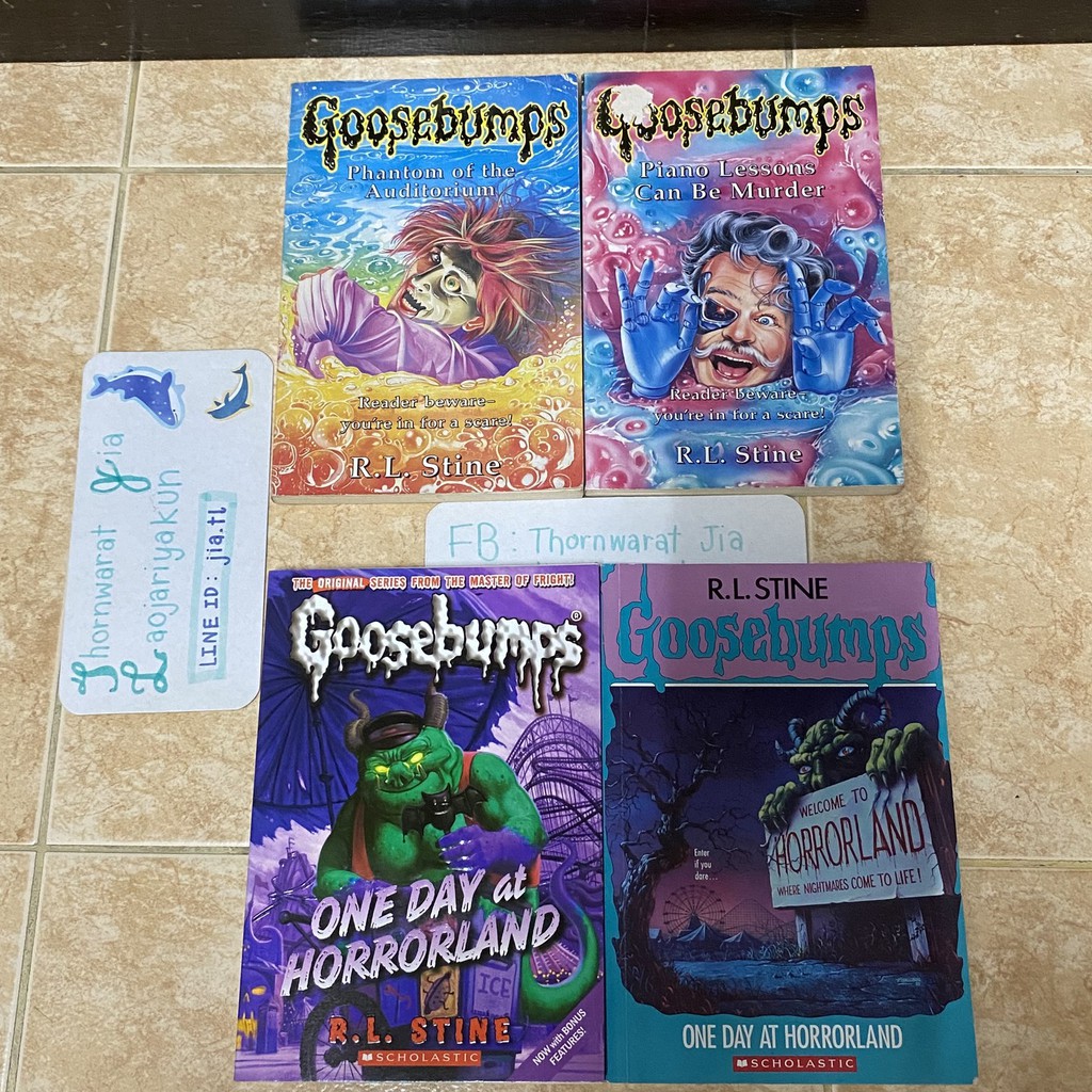 หนังสือภาษาอังกฤษ Goosebumps ชมรมขนหัวลุก นิยายอังกฤษ หนังสือนอกเวลา นิยายฝึกภาษา หนังสือเด็กภาษาอัง