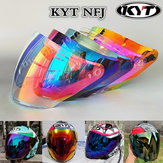 ชิว KYT NFJ ครึ่งใบ เลนส์หมวกกันน็อค KYT NFJ Visor KYT สําหรับ KYT NFJ