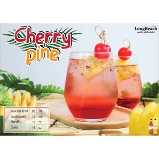 ลองบีชไซรัปสัปปะรด ขนาด 740 มล. LongBeach Pineapple Syrup size 740 ml.