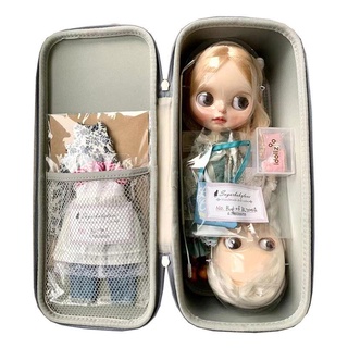 Little Ragdoll กระเป๋าเครื่องสําอาง ขนาดใหญ่พิเศษ สําหรับตุ๊กตา ob24 1/8 1/6