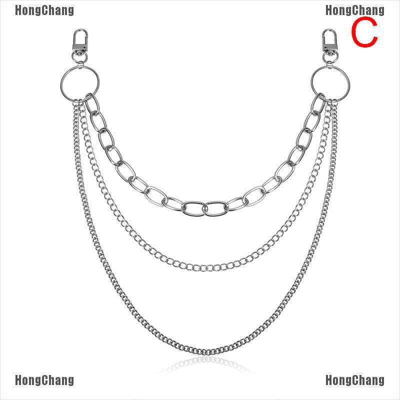 LHGC Long Wallet Belt Waist Chain Rock Punk Pant Jean Keychain Keyring ...
