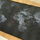 reviewร้านแนะนำ ค่าส่งถูก แผ่นรองเมาส์ ลายแผนที่โลก World Map Mouse Pad ขนาดใหญ่แผ่นรองเม้าส์  comment 1