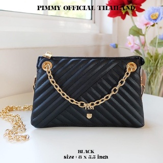 รุ่นใหม่สุดฮิต! กระเป๋าสะพายข้าง Pimmy แบรนด์แท้ 100% **มีบริการเก็บปลายทาง
