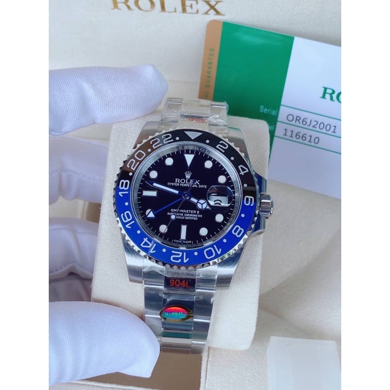 นาฬิกาข้อมือ Rolex GMT-Master ll BATMAN รุ่น 116710BLNR