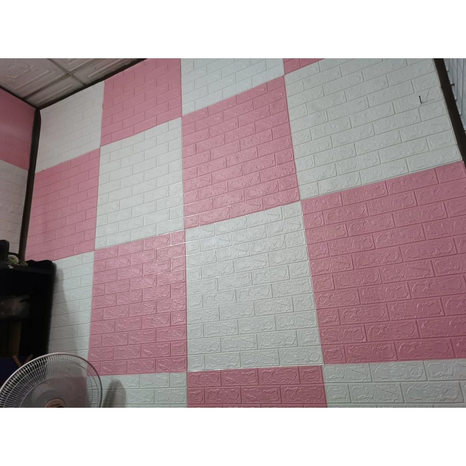 วอลเปเปอร์ติดผนัง 3D มีกาวในตัว ขนาด 70x77 ซม thumbnail 5