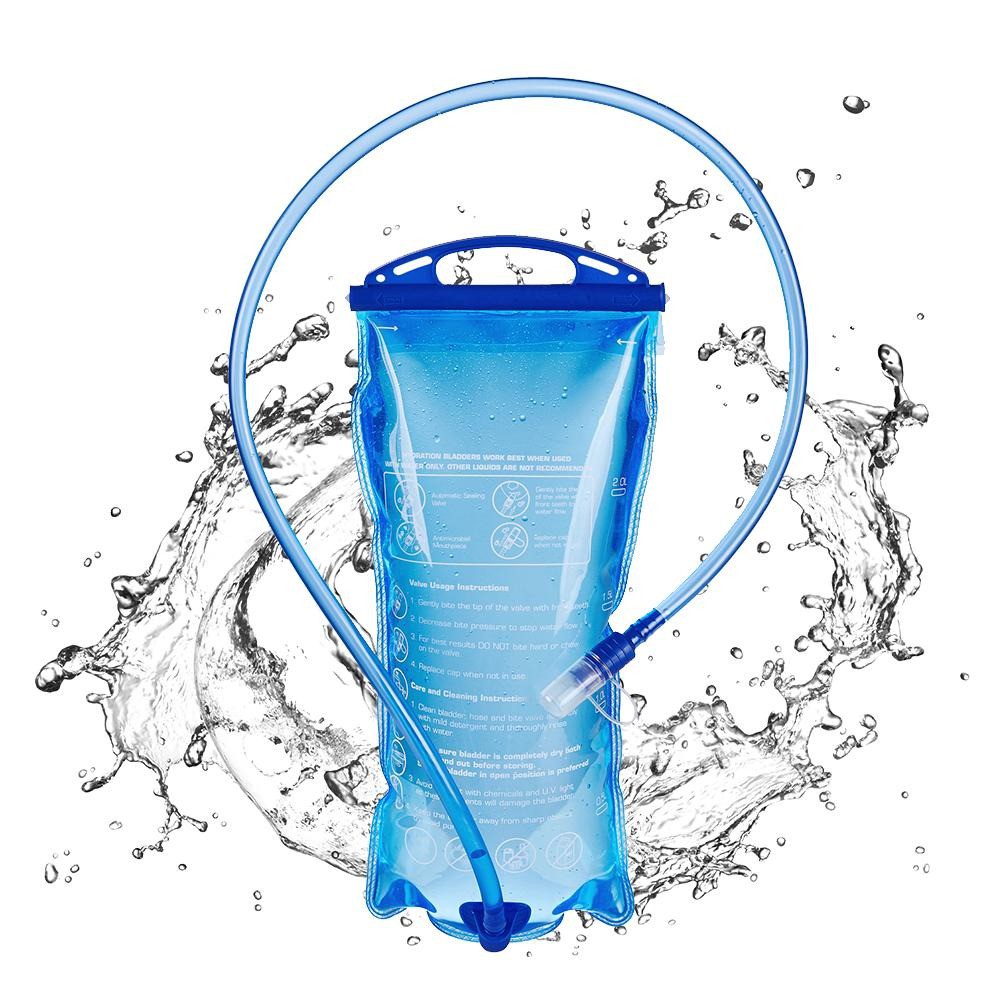 ถุงน้ำ Outdoor Water Bladder สำหรับใส่เป้น้ำ ขนาด 2L สำหรับกีฬาปั่นจักรยาน วิ่ง ปีนเขา