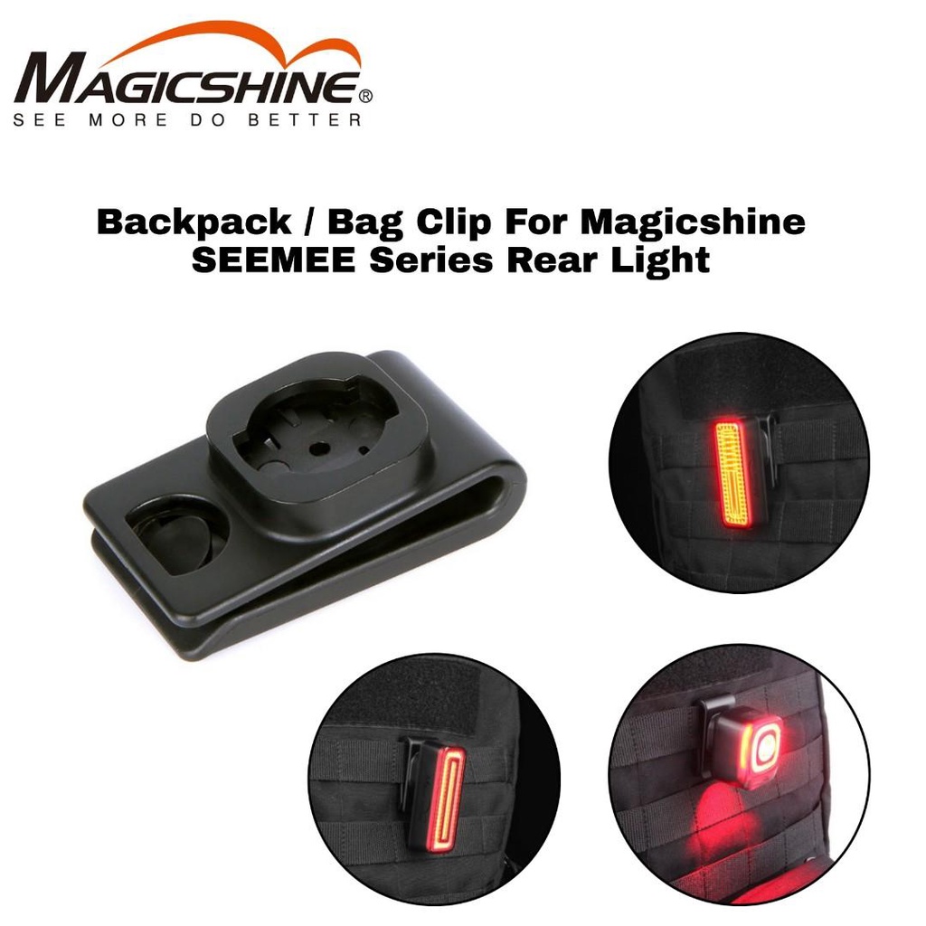 Magicshine กระเป๋าเป้สะพายหลัง / คลิปหนีบกระเป๋าสําหรับ Magicshine SEEMEE 60,100, 150, 180 & 200