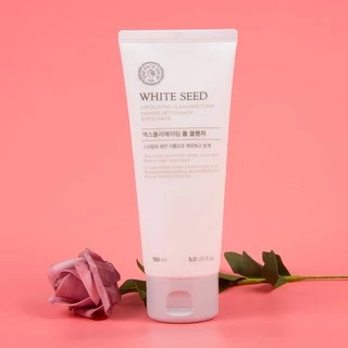 THE FACE SHOP WHITE SEED EXFOLIATING FOAM CLEANSER (โฟมสครับ)