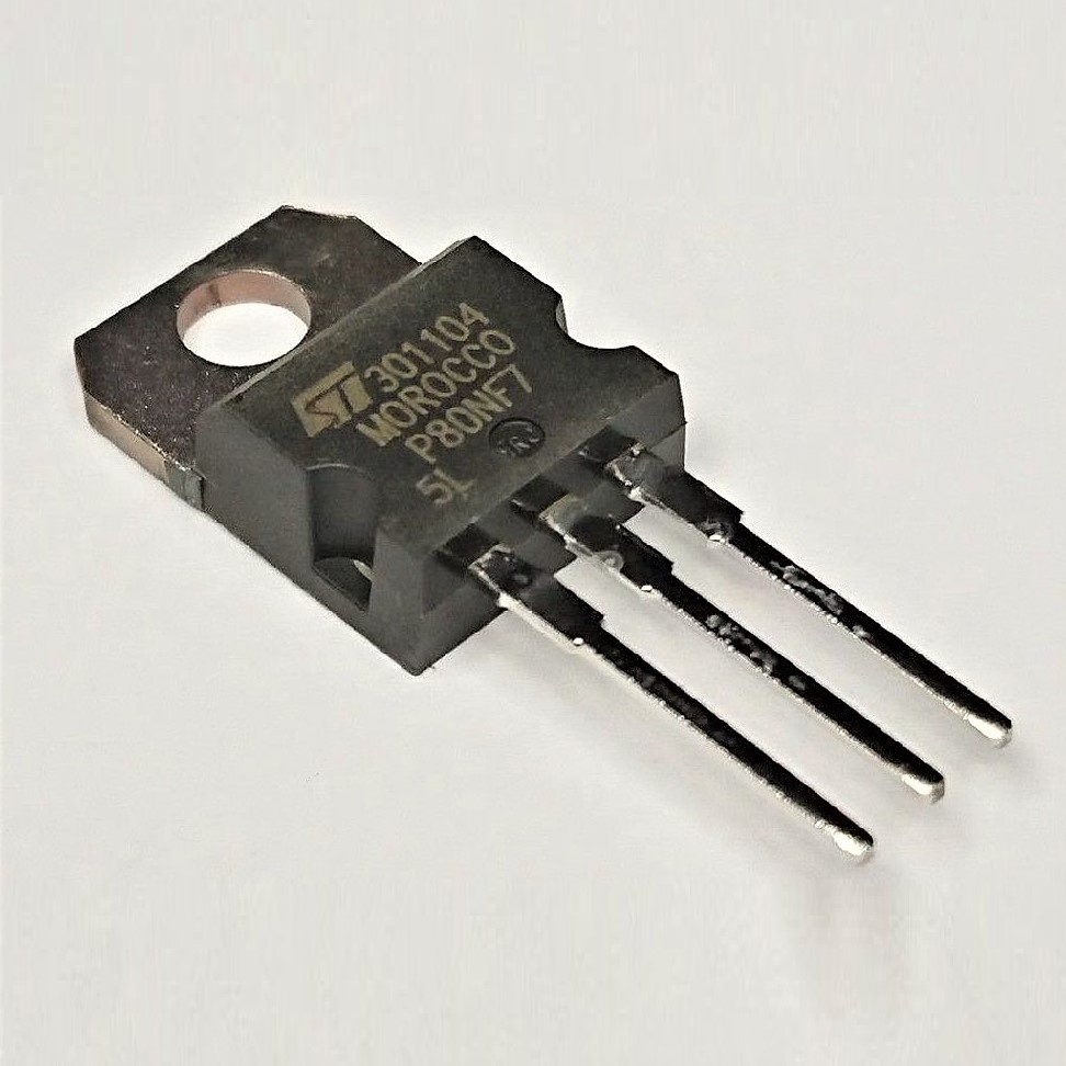 STP80NF75L P80NF75L มอสเฟต Mosfet ยี่ห้อ ST