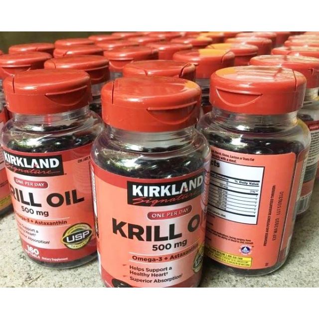 SQ Kirkland Signature Pure Krill Oil 500 mg