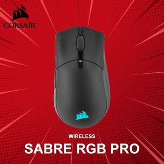 เมาส์เกมมิ่งไร้สาย Corsair รุ่น Sabre RGB Pro Wireless ประกันศูนย์ 2 ปี