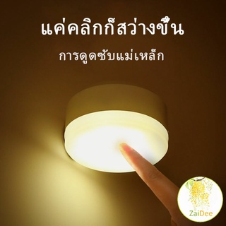 โคมไฟหัวเตียง  0.6w  LED โคมไฟ ยึดผนังด้วยแม่เหล็ก ชาร์จ LED ห้องนอนโคมไฟข้างเตียง