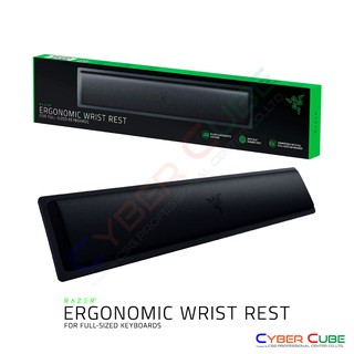 Razer Ergonomic Wrist Rest For Full-sized Keyboards ที่รองข้อมือสำหรับคีย์บอร์ด ( ของแท้ศูนย์ SYNNEX )