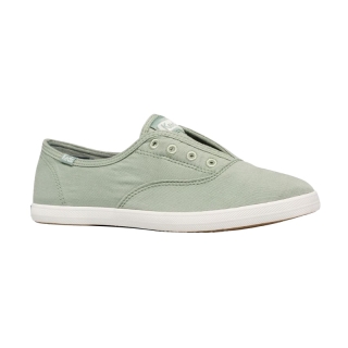 KEDS WF65520 รองเท้าผ้าใบ แบบสวม รุ่น CHILLAX WASHED ORG CORE TWILL สีเขียวหยก