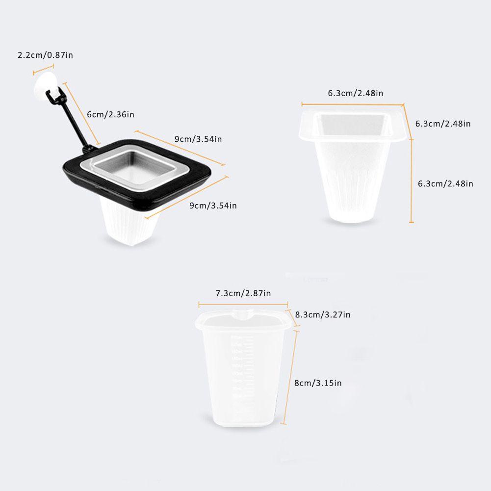 PATH High Quality Feeding Cup Durable Fish Tank Supplies Fish Feeder