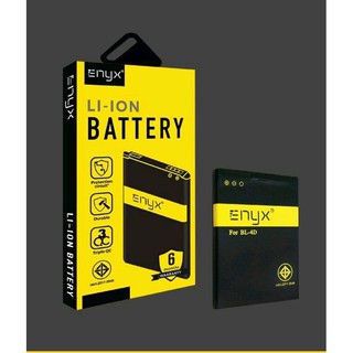 Enyx  แบตเตอรี่  Nokia BL-4D (กว้าง4.4*ยาว6.5*หนา0.5 ซม.) ความจุ 1200 mAh  **ของแท้ รับประกัน**