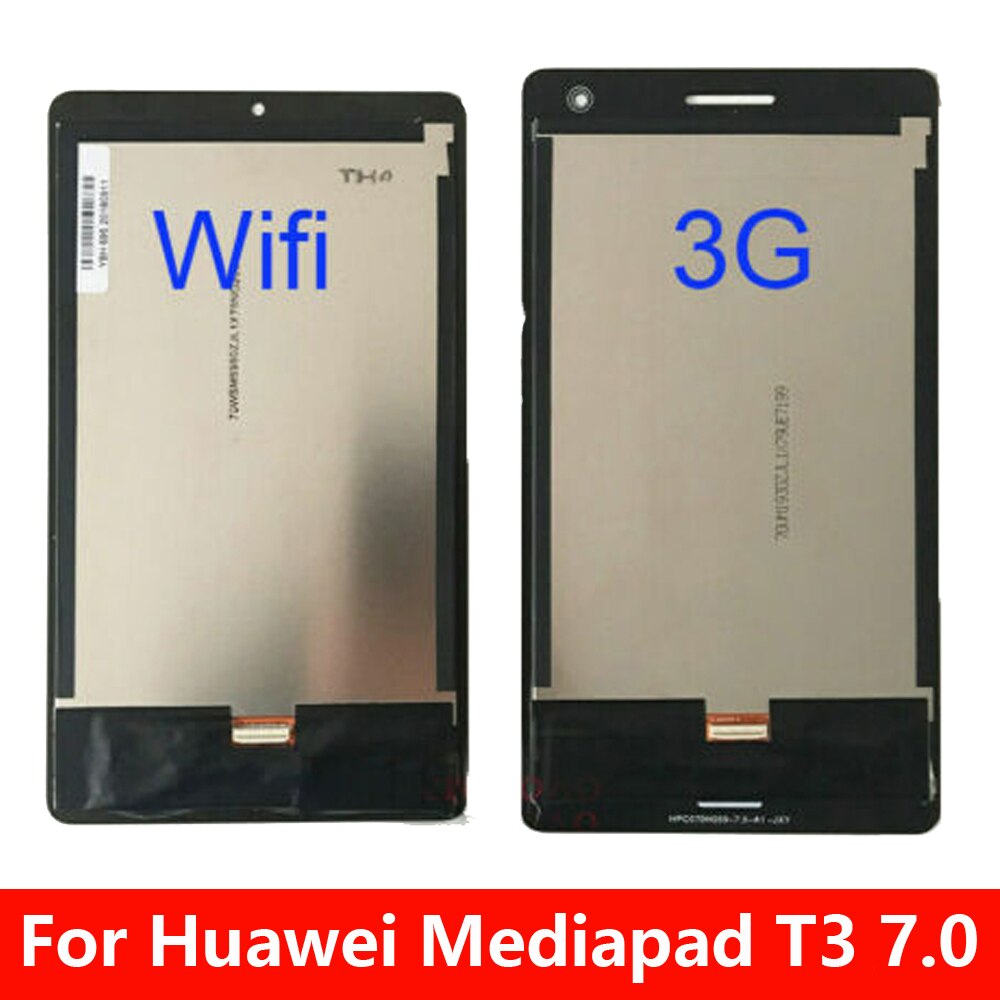 ทดสอบ 100% LCD สําหรับ Huawei Mediapad T3 7.0 BG2-W09 BG2-U01 BG2-U03 จอแสดงผล LCD Touch Screen Digi
