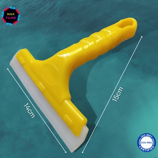 ยางปาดน้ำซิลิโคน PLASTIC HANDLE/RUBBER BLADE SQUEEGEE WS16 / Tools for window tint เครื่องมือสำหรับติดฟิล์มกระจก