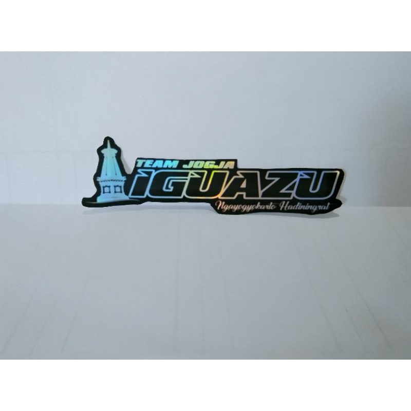 Iguazu Stj Bismania เลเซอร์ตัด Nickname Bus สติกเกอร์