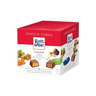 Ritter Sport CHOCO CUBES ช๊อคโกแลค รสช๊อคโกแลต สุดแสนอร่อย 1 กล่อง