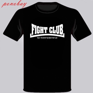 [S-5XL]เสื้อยืด พิมพ์ลาย Fight Club Rule MMA Muaythai Kick Boxing Slogan สีดํา สไตล์คลาสสิก ไม่ซ้ําใคร สําหรับผู้ชาย S-3