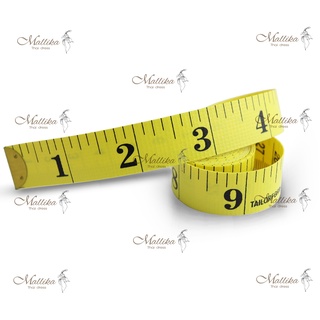 Mallika thaidress High Quality 1.5m made in Tiwan body Tape Measure Double Scale Ruler Soft Tape Measure Flexible Rulers