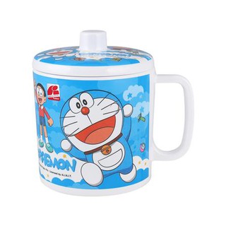 ถ้วยหูพร้อมฝา SUPERWARE DORAEMON SKY 4 นิ้ว ไร้สารปนเปื้อน ทำให้ปลอดภัยในการใช้งาน