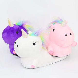 Slipper Unicorn รองเท้าสลิปเปอร์ ยูนิคอร์น ใส่ในบ้าน